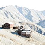Abandoned Mining Buildings in the Mountain